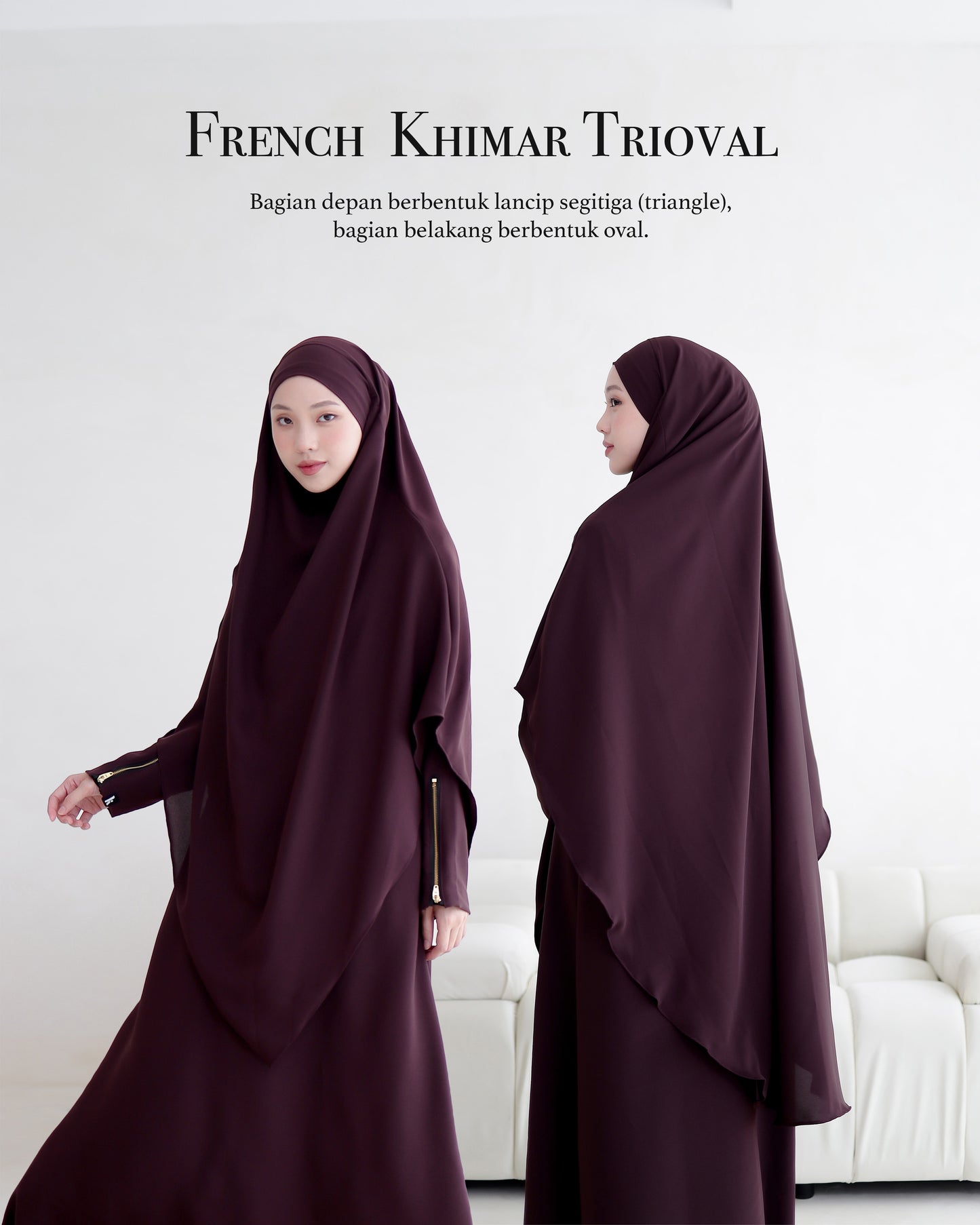 Sahla French Khimar Medium
