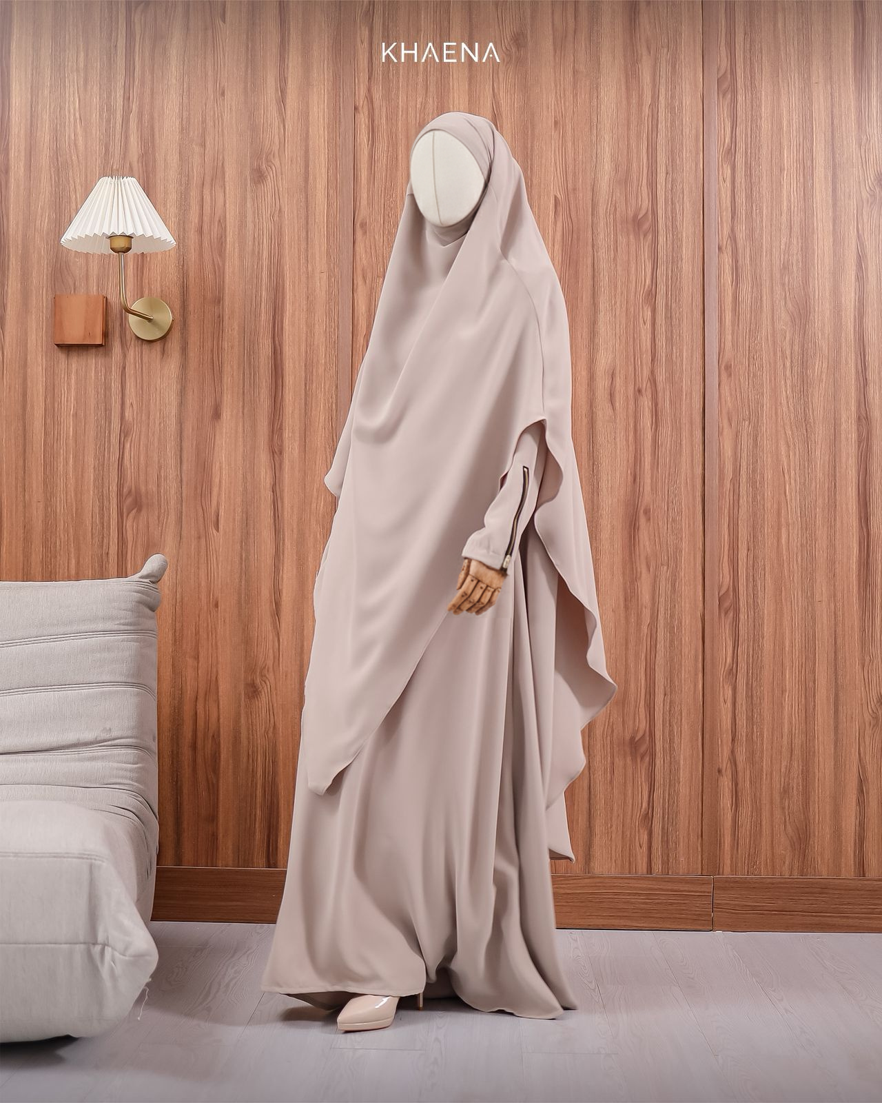 Sahla French Khimar Long