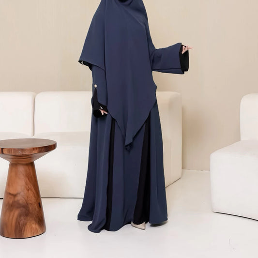 Makka Abaya - Midnight Blue