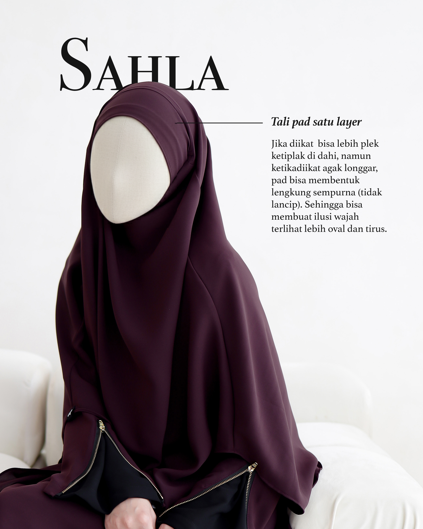 Sahla French Khimar Medium