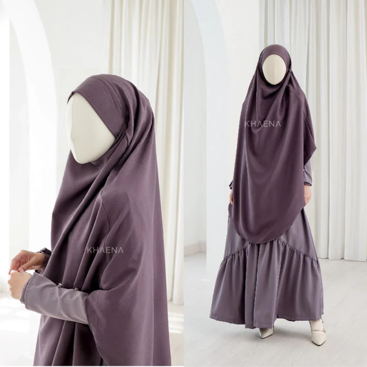 Shafa Abaya - Graphite