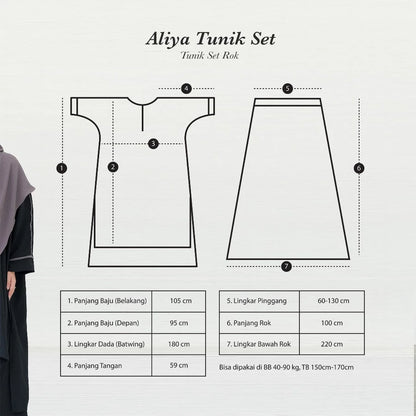 [CS] Aliya Tunik Set - Taupe