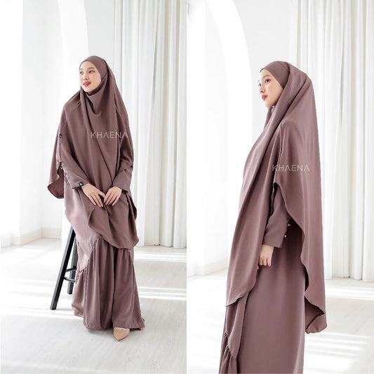 Shafa Abaya - Choco