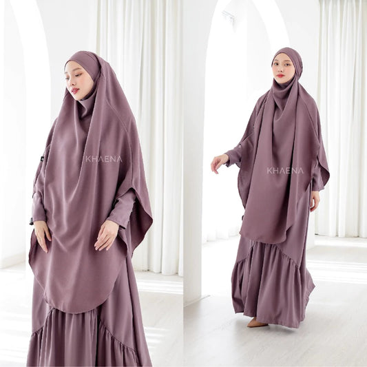 Shafa Abaya - Mauve